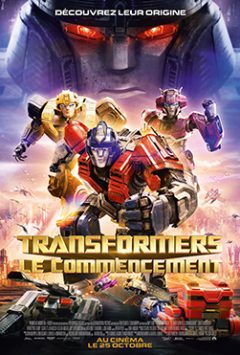 Transformers : le commencement cover